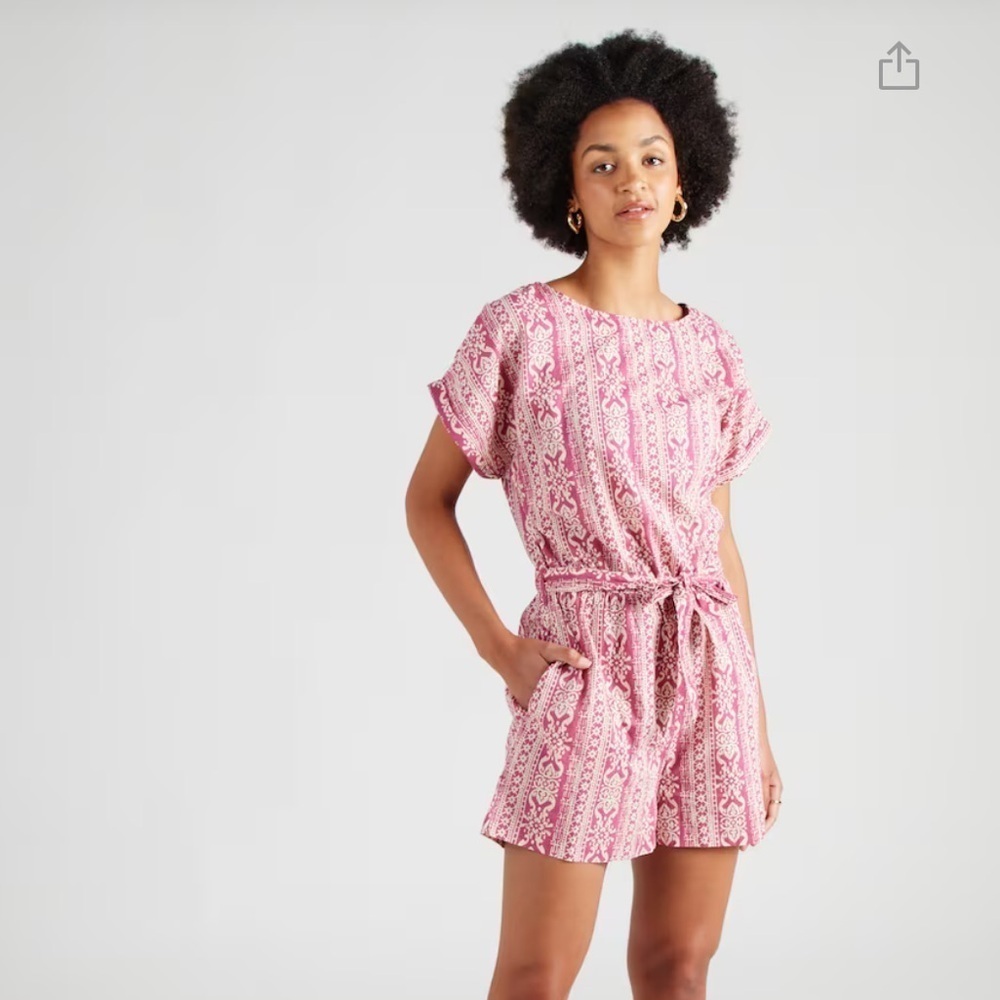 Molly Bracken romper in Light Pink XS